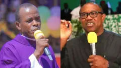 Fada Ejike Mbaka na Peter Obi