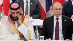 ولادیمیر پوتن اور محمد بن سلمان
