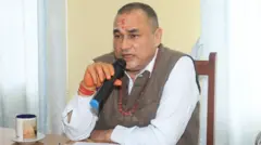 सुदूरपश्चिम प्रदेशका नेपाली कांग्रेसका मुख्यमन्त्री कमलबहादुर शाह