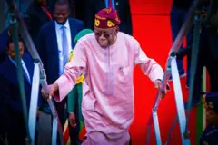 Aworan aarẹ Bola Tinubu 