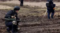 جنود من أوكرانيا