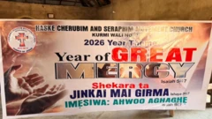 Inside one of di Churches wey bandits attack for Kaduna