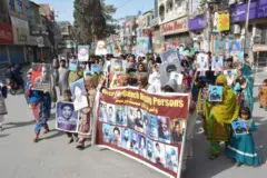 کوټه کې لاریون له پریس کلبه پیل شو.