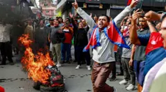 નેપાળ, જેન ઝી આંદોલન, હિંસક પ્રદર્શનો, આંદોલનો, બીબીસી ગુજરાતી 