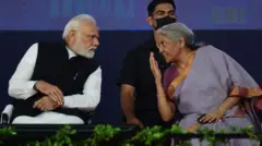 नरेंद्र मोदी निर्मला सीतारामन