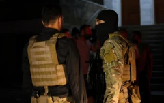 صورة نشرتها وزارة الداخلية السورية من موقع الحادث المخطط