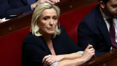 Лидер политической партии «Национальное объединение» Марин Ле Пен