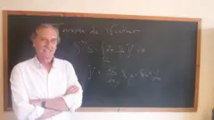 O professor de Física Manuel Lozano
