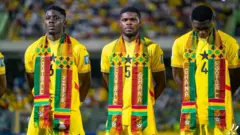 Ghana heads into the game with England with 3 points from the Panama game