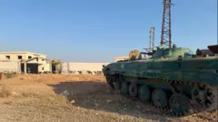دبابة إسرائيلية في الجولان