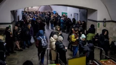 ساکنان پایتخت در ایستگاه‌های مترو پناه گرفتند