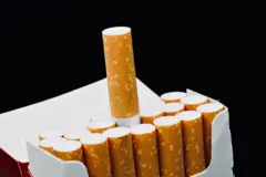 Filtered cigarettes for tobacco smoking - stock photo