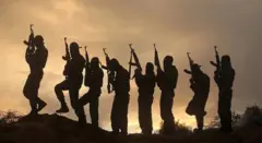 Aworan awọn agbebọn kan