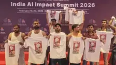 ஏஐ மாநாட்டில் இளைஞர் காங்கிரஸ் தொண்டர்கள் போராட்டம் - பாஜக பதில் என்ன?