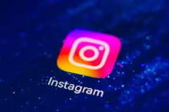 Imagem do ícone do aplicativo do Instagram no celular