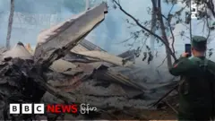 စစ်ကိုင်းတိုင်းမှာ စစ်လေယာဉ်ပျက်ကျ