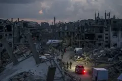 دمار في قطاع غزة