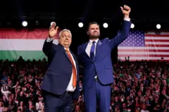 Macaristan Başbakanı Viktor Orban ve ABD Başkan Yardımcısı JD Vance 