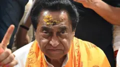 मध्य प्रदेश के पूर्व मुख्यमंत्री कमलनाथ.