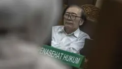 Surya Darmadi, bos perusahaan sawit PT Duta Palma Group yang menjadi terdakwa korupsi dan pencucian uang.