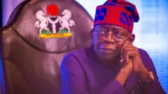 Aworan aarẹ Bola Tinubu