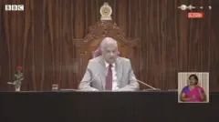 නමවන පාර්ලිමේන්තුවේ පස්වන සභා වාරය විවෘත කරමින් ජනාධිපතිවරයා කළ සම්පුර්ණ කතාව මේ වීඩියෝවේ අන්තර්ගත වේ.