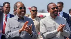 Itoobiya iyo Soomaaliya ayaa heshiis gaaray, waxana weli socdo wada-hadallo nabadeed kadib heshiis ay la galeen Somaliland sannad ka hor kaas oo ruxay geeska Afrika .
