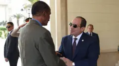 ፕሬዝዳንት ኢሳያስ እና ፕሬዝዳንት አል ሲሲ