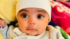 Mohamed foto at three months