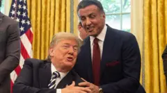 Трамп і Сталлоне
