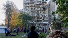 Массированная атака на Киев и область: более десяти погибших
