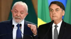 Lula e Bolsonaro