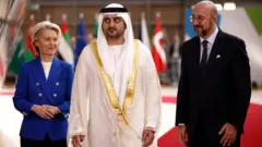 نخست‌وزیر امارات در نشست مشترک با اتحادیه اروپا