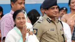 ममता बनर्जी और राजीव कुमार