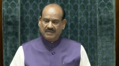डीलिमिटेशन पर लोकसभा में बहस के दौरान लोक सभा अध्यक्ष ओम बिरला