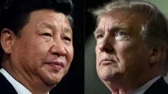 जिनपिंग और ट्रंप
