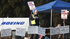 Protesta trabajadores EEUU