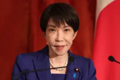 A primeira-ministra do Japão, Sanae Takaichi