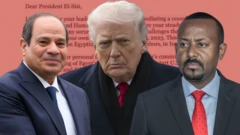 Ministira Muummee Itoophiyaa Abiy Ahimad, Pirezidantii US Donaald Tiraamp fi Pirezidantii Masrii Abdal Fattaah al-Siisii