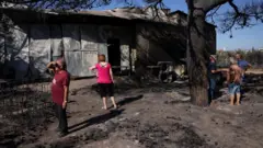 آتش‌سوزی در اطراف آتن