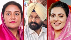 ਜਤਿੰਦਰ ਕੌਰ ਰੰਧਾਵਾ, ਹਰਦੀਪ ਸਿੰਘ ਡਿੰਪੀ ਢਿੱਲੋਂ ਅਤੇ ਅੰਮ੍ਰਿਤਾ ਵੜਿੰਗ