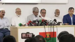 মিডফোর্ড এলাকায় হত্যাকাণ্ডের পর  সংবাদ সম্মেলন করে বিএনপি 