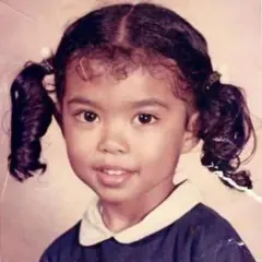 Shirley quando criança