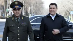  Садыр Жапаров менен Камчыбек Ташиев