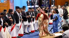 बिहीवार संसद् अवरोध गर्दै नेपाली कांग्रेसका सांसदहरू
