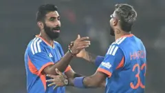 जसप्रीत बुमराह और हार्दिक पांड्या