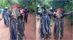 Mmanwụ Akatakpa abụọ ka e do ha apụ n'ọgbọ egwu.