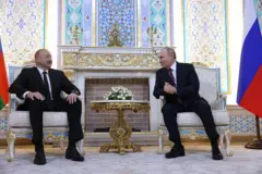 Путин менен Алиев Тажикстанда жолугушту