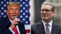 استارمر و ترامپ