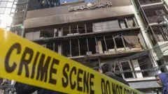 आक्रमणकारीको निशानामा परेको प्रथम आलोको कार्यालय